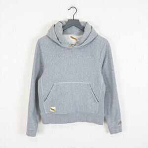 TRACKSMITH Trackhouse Midweight Sweatshirt Hoodie Heather Gray Medium